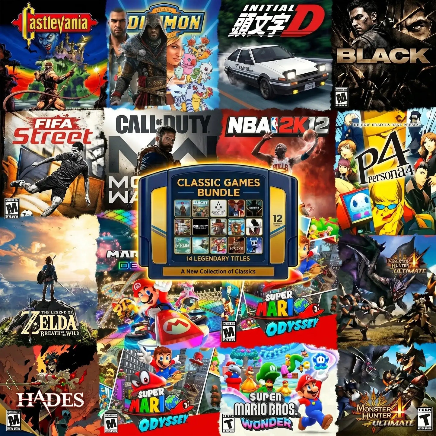 +Classic Games Pack - Compatible with 2TB and 4TB versions